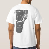 T-shirt Piano - hommes (Dos)