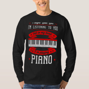 T-shirt Piano Instrument Musique Classique Orchestre de Pi