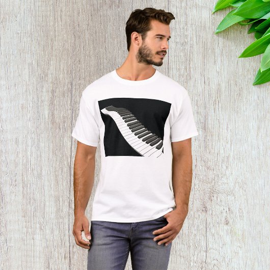T-Shirt Piano Keys Homme