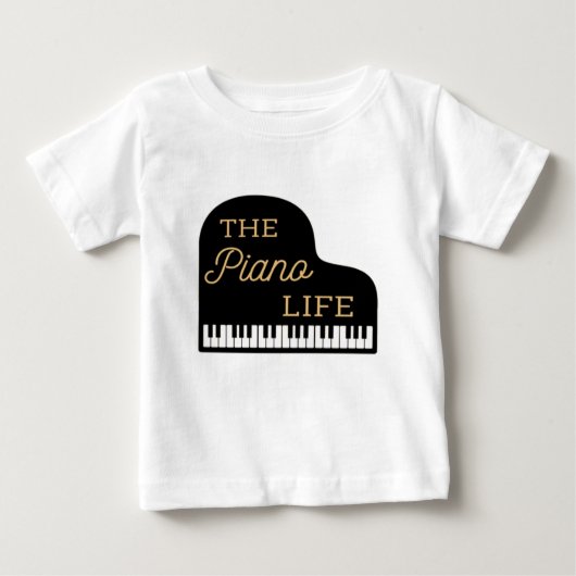 T-shirt Piano Life Grand Piano (Devant)