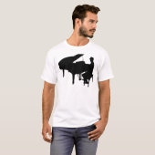 T-shirt Piano Man (Devant entier)