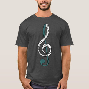 T-shirt Piano Musique Enseignant Musicien Piano Lecteur Lo