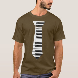T-shirt Piano Necktie Piano Player Pianiste Musique classi