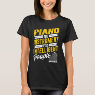 T-shirt Piano Pianiste Musique Clavier Musicien Citation G