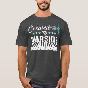 T-shirt Piano Player