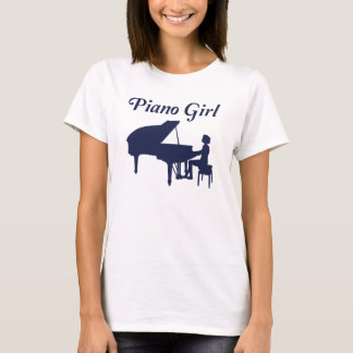 T-shirt Piano Player Grand Piano Pianiste Gift Girls