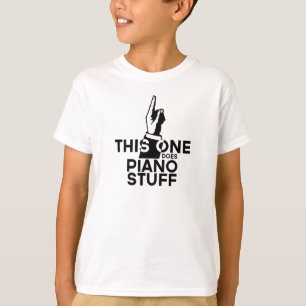 T-shirt Piano Stuff - Funny Piano Music