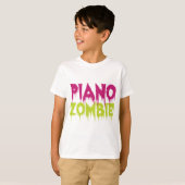 T-shirt Piano Zombie (Devant entier)