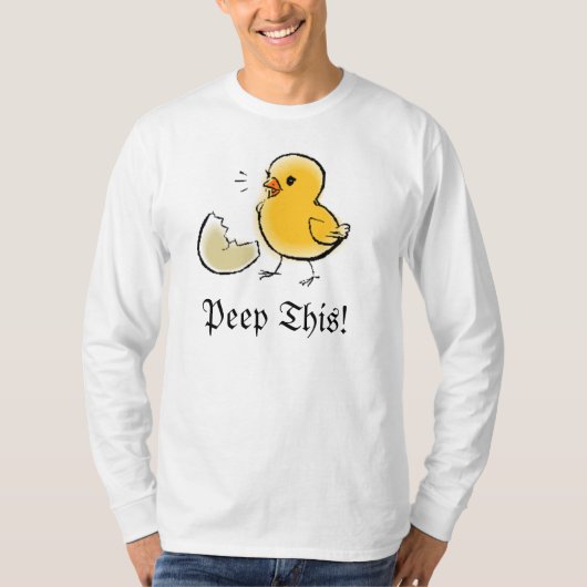 T-shirt Piaulent ceci ! (Devant)
