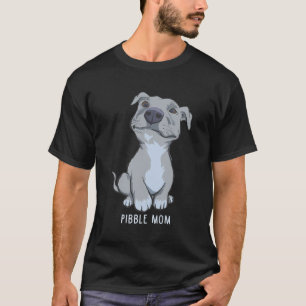 T-shirt Pibble Maman Pittie Love Pitbull