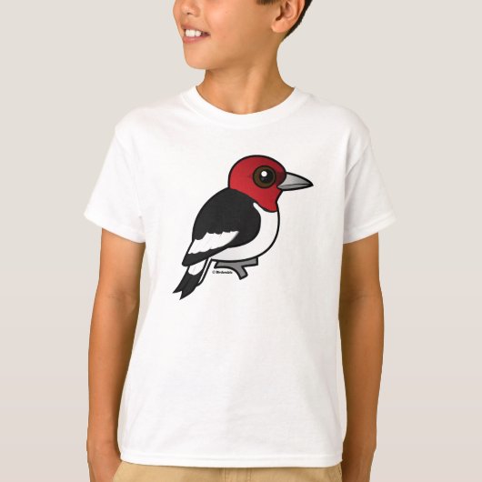 T-shirt Pic à tête rouge (Devant)