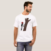 T-shirt Pic à tête rouge (Devant entier)