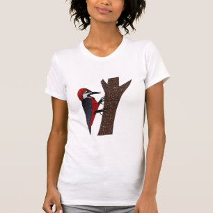 T-shirt Pic à ventre de Crimson