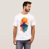 T-shirt Pic céleste (Devant entier)