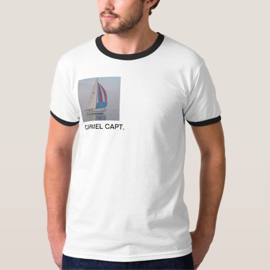 T-shirt PIC d'arc-en-ciel, 008 de croisière, capitaine de (Devant)