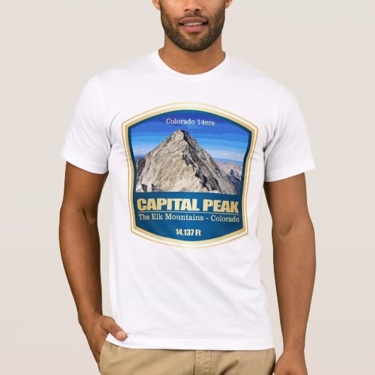 T-shirt Pic de capital (PF) (Devant)