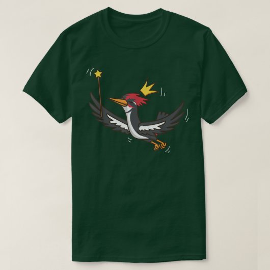 T-shirt Pic de fée Faune Mystique Oiseau Fée Amour (Design devant)