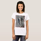 T-shirt Pic Downy en neige - Photo originale (Devant entier)