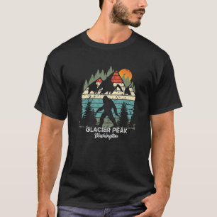 T-shirt Pic Glacier vintage Washington National Park Retr