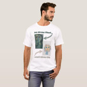 T-shirt Picasso vs Crayon Art - Drôle Design (Devant entier)