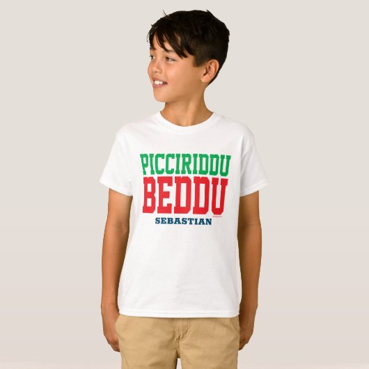 T-shirt Picciriddu Beddu Tee (Devant entier)
