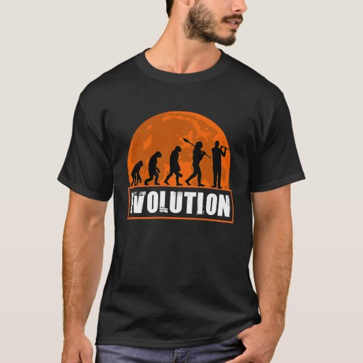 T-shirt Piccolo Player, Piccolo Human Evolution (Devant)