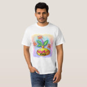 T-shirt Pichet de Fleurs (Devant entier)