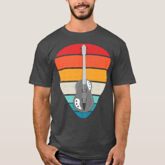 T-shirt Pick Guitariste Lover Instrument Vint basse électr