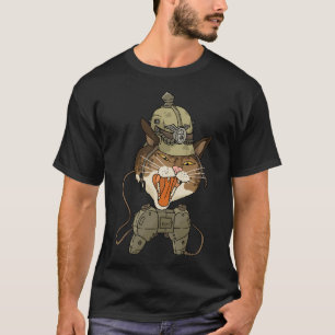 T-shirt Pickelhaube Allemand Ww1 Gaming Chat.