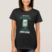 T-shirt Picker Awesome Jarre Vegetable Concombre Dill Vega (Devant)