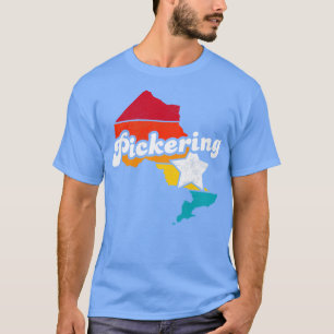 T-shirt Pickering Ontario Canada Vintage en détresse Souve