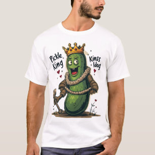 T-shirt Pickle King - Drôle Pourcentage de Pickle