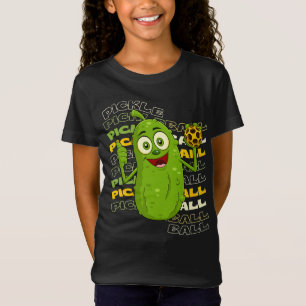 T-Shirt Pickle Power ! Enfants mignonnes de Pickleball