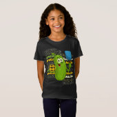 T-Shirt Pickle Power ! Enfants mignonnes de Pickleball (Devant entier)