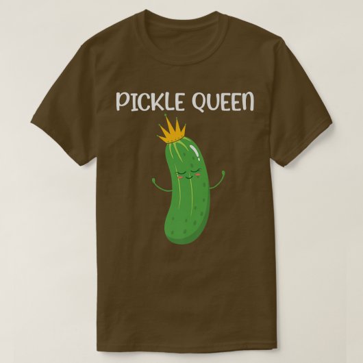 T-shirt Pickle Queen Vegan (Design devant)