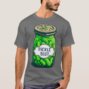 T-shirt Pickle Une Fille Qui Aime Pickles Canning Citation