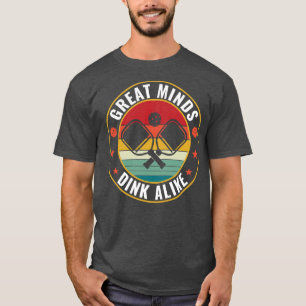 T-shirt PicklebalI Les grands esprits Dink Alike Picklebal
