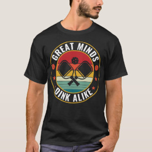 T-shirt PicklebalI Les grands esprits Dink Alike Picklebal