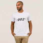 T-shirt Pickleball 002 zéro zéro agents deux secrets (Devant entier)