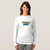 T-shirt Pickleball Addict Long Sleeve (Devant entier)