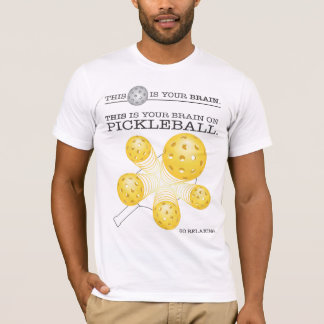 T-shirt Pickleball amusant