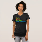 T-shirt Pickleball - Bad Net, Bad Ball, Bad Paddle, Bad A (Devant entier)