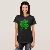 T-shirt Pickleball Ball Shamrock C St Patrick's Day Men (Devant entier)