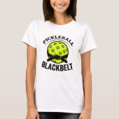 T-shirt Pickleball Blackbelt - Funky Pickleball Master