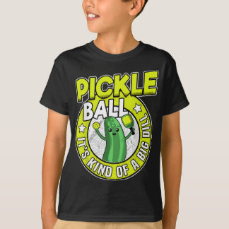 T-shirt Pickleball C'est un genre de Big Dill Retro Funny 