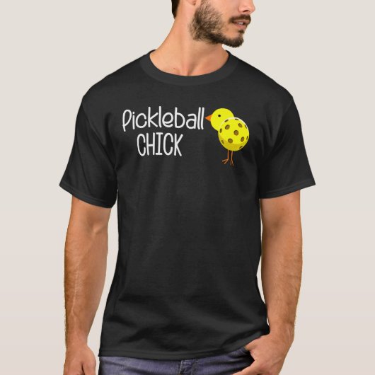 T-shirt Pickleball Chick (Devant)