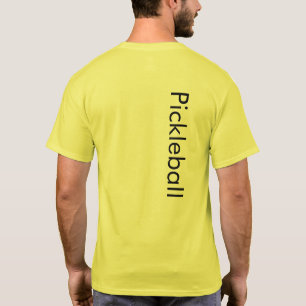 T-shirt Pickleball Citrus Jaune