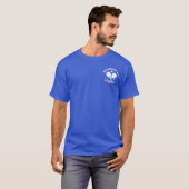 T-shirt Pickleball Club Pickleball Paddle & Ball Custom (Devant entier)