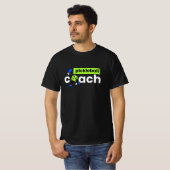T-shirt Pickleball Coach Player (Devant entier)