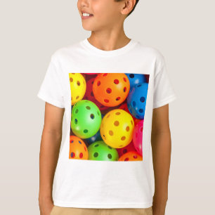 T-shirt Pickleball coloré